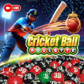Cricket Ball Roulette live tile on nimo